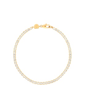 Gleam Bold Tennis Chain Bracelet