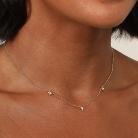 Cosmic Star Charm Necklace