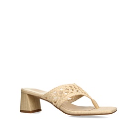 Barlo Woven Block Heels