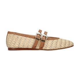 Baylee Grommet Woven Ballet Flats