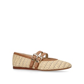 Baylee Grommet Woven Ballet Flats