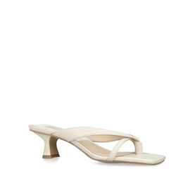 Brevel Leather Kitten Heels