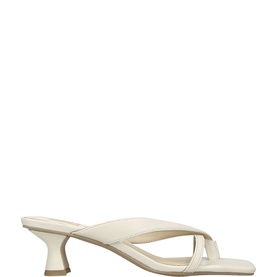 Brevel Leather Kitten Heels