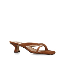 Brevel Suede Kitten Heels