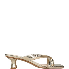 Brevel Metallic Kitten Heels