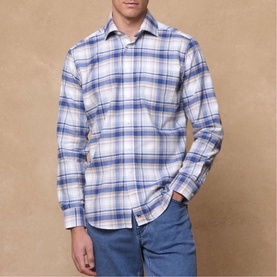 Caher Brushed Plaid Shirt