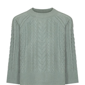 Cable-Knit Sweater