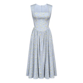 Emmy Floral Flared Dress