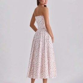 Gina Floral Off The Shoulder Dress