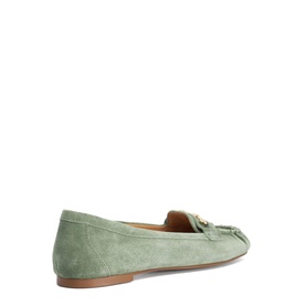 Guno Ruched Toe Suede Loafers