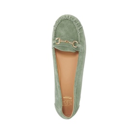 Guno Ruched Toe Suede Loafers