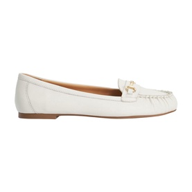 Guno Ruched Toe Leather Loafers
