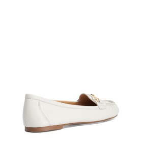 Guno Ruched Toe Leather Loafers