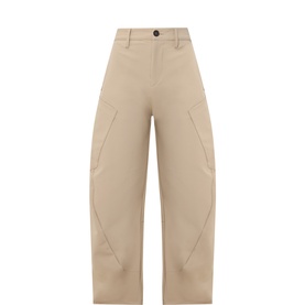 Greece Barrell Leg Boyfriend Fit Trousers