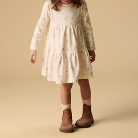 Layo Floral Flared Dress