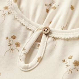 Layo Floral Flared Dress