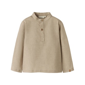 Waffle-Knit Shirt