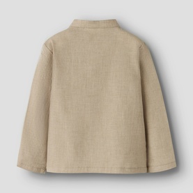 Waffle-Knit Shirt