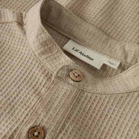Waffle-Knit Shirt