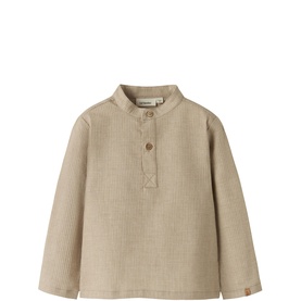 Waffle-Knit Shirt