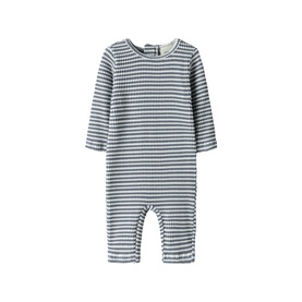 Ribbed Striped One-Piece Swimsuit