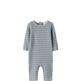 Ribbed Striped One-Piece Swimsuit