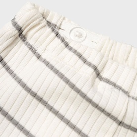 Kail Striped Ribbed Trousers