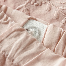 Broderie Anglaise Wide-Leg Trousers
