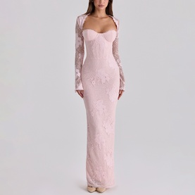 Lucienne Floral Lace Dress