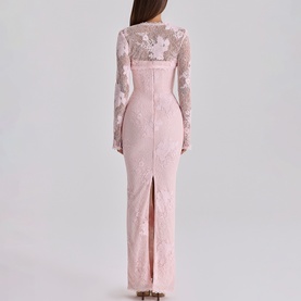 Lucienne Floral Lace Dress