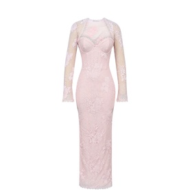 sachin and babi light blue dress Ella Light Pink Off Shoulder Dress