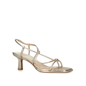 Mylee Metallic Heeled Sandals
