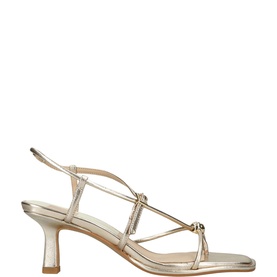 Mylee Metallic Heeled Sandals