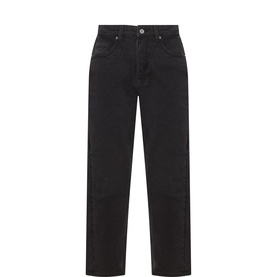 Adelena Cropped Straight Leg Jeans