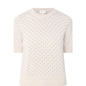 Natanya Polka Dot Knitted Sweater