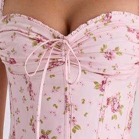 Rosalee Floral Flared Dress