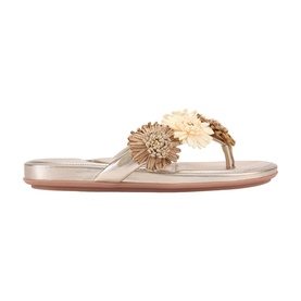 Sorrento Floral Flat Sandals