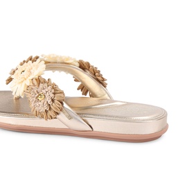 Sorrento Floral Flat Sandals