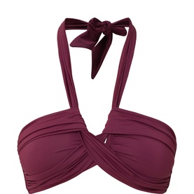 Twisted Bandeau Bikini Top