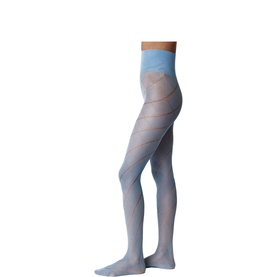 Kitty Argyle Pointelle Tights 120 Denier
