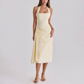 Tallulah Halter Flared Dress