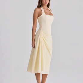 Tallulah Halter Flared Dress