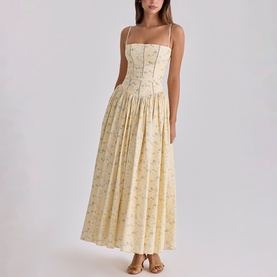 Ysabella Floral Flared Dress