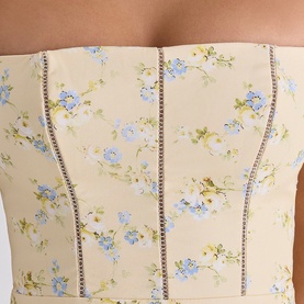 Ysabella Floral Flared Dress