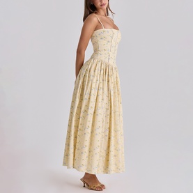 Ysabella Floral Flared Dress