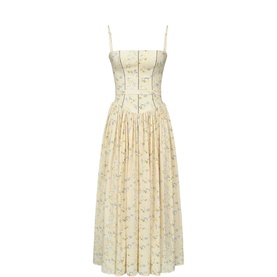 Ysabella Floral Flared Dress