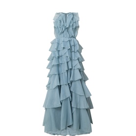 Cleo Ruffle Gown