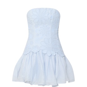 Gia Embroidered Mini Dress