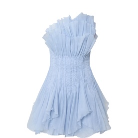Nisha Off-The-Shoulder Mini Dress