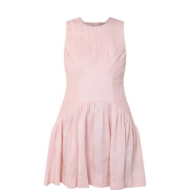 Medea Pleated Mini Dress